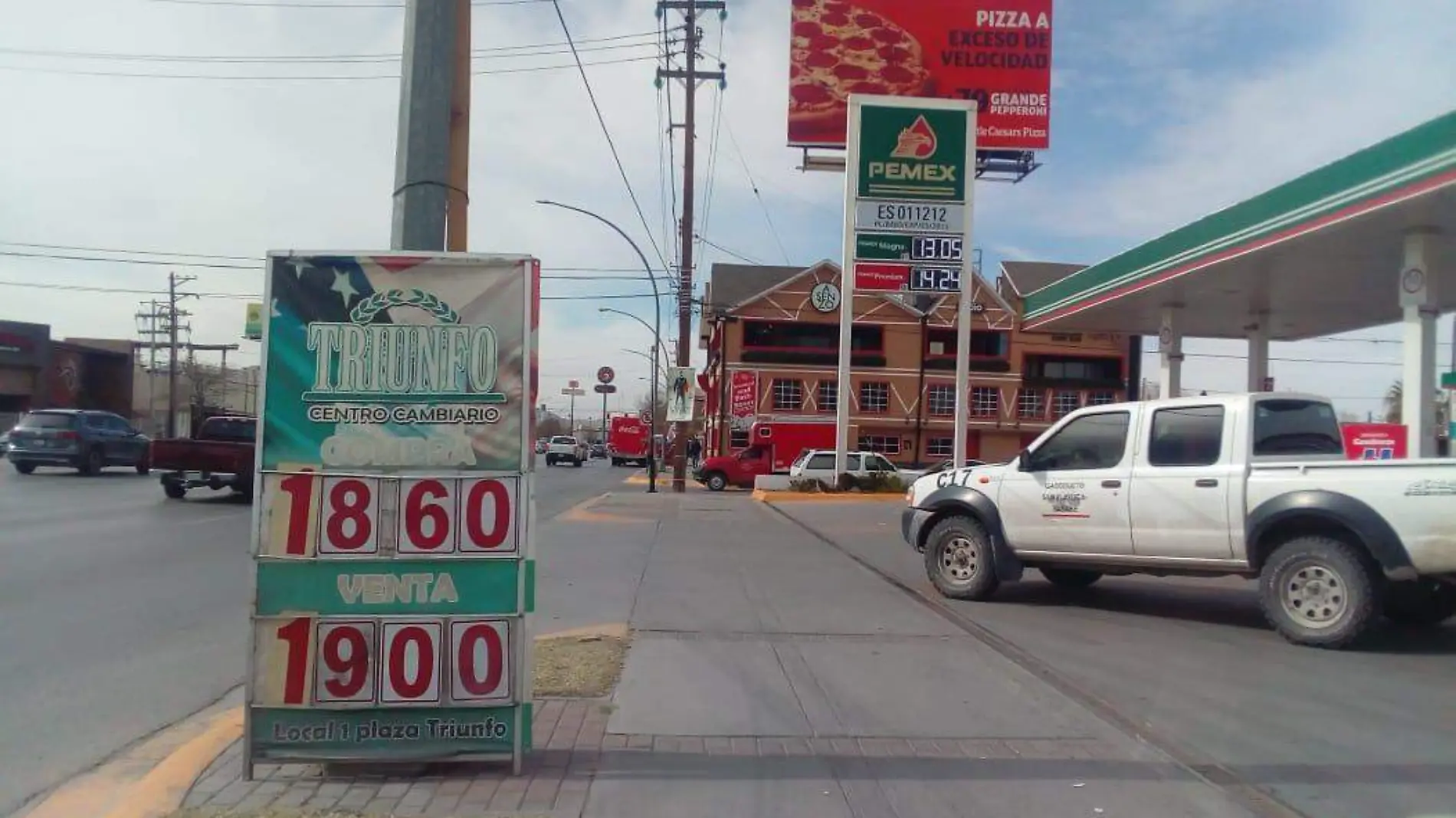 precio del dolar y gasolina